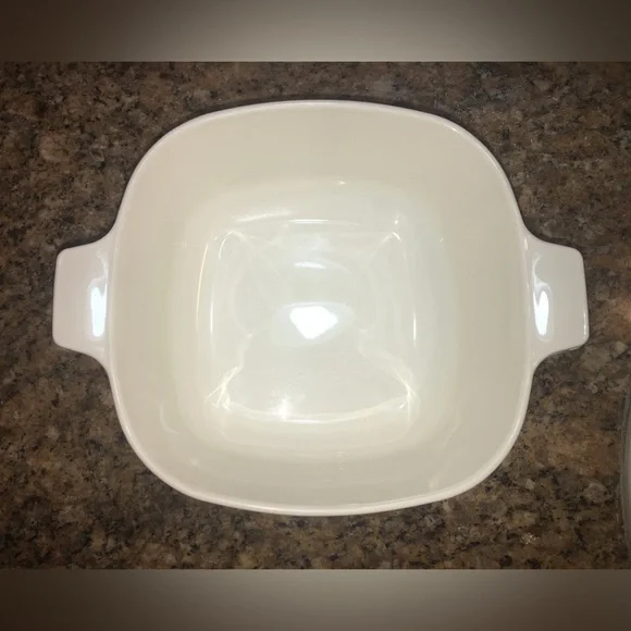 Vintage RARE Corning Pyroceram Cornflower Dish 1.5qt - Picture 5 of 8